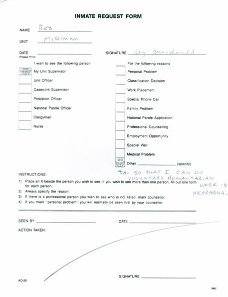 1999 0227 request nicauragua